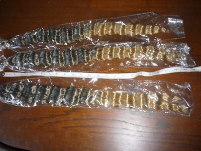 Hair Extensions 3pcs #1b/27--wavy ombre--24 inches