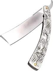 ELAYARD Men's Hair Shaver Old Style Manual Razor Razor Easy Cutting Compact Practical Design Random Style