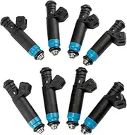 4/8PCS 850cc 1000cc Fuel Injectors Compatible with Buick Compatible with BMW Deka 80LB EV1 Compatible with Siemens OEM # FI114992 FI114991 XZGC5009 109991 80-8(850CC-8PCS)