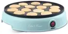 Mini Pancakes Maker Machine, Dutch Mini Pancake Griddle, 14 Holes Electric Po...