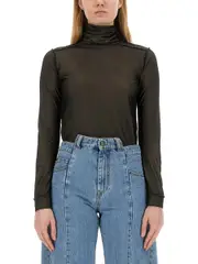 [Maison Margiela] Maison Margiela-Turtleneck Bodysuit-Donna 42