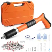 Manual Mini Steel Nail Gun 5 Gears Power Adjustable Wall Nail Guns for Ceilin...