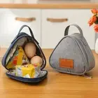 Mini Triangular Insulation Bag Portable Student Rice Ball Bag