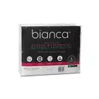 Bianca Velour Touch Mattress Protector Waterproof Single Bed White Home Bedding