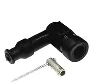 Spark Plug Boot for Motorcycle, Waterproof Rubber Engines Spark Plug Boot, Non-Resistor Multicolor Motorcycle Accessories Dust-Proof Replacement Part for Motorcycles