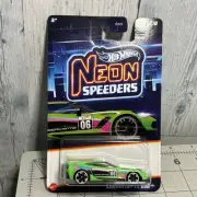 2024 Hot Wheels Neon Speeders 7/8 CORVETTE C7 Z06 Green