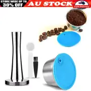 Reusable Capsule Filter Cup for Dolce Gusto Refillable Coffee Pods Crema Maker