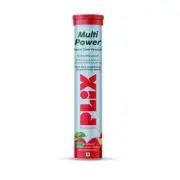 Plix Multi Power MultiVitamin Apple Cider Fizzy Effervescent Apple Burst- 15 Tab