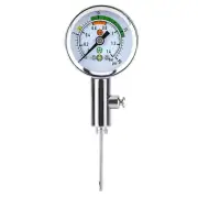 Sports Pressure Gauge Basketball Air Guage Football Pump Pressure Gauge