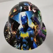 full brim hard hat custom hydro dipped IN ULTIMATE BATMAN GOTHAM CITY VILLIANS