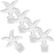 SAFIGLE Cute Perfume Bottle Stopper Mini Travel Perfume Refill Bottle Cap Secure Seal