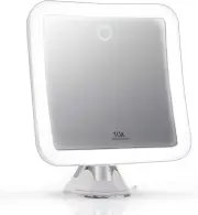 Fancii Rechargeable 10x Magnifying Mirror with 3 LED Light Settings, Dimmable-AU