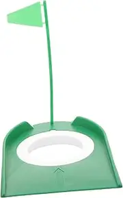 Milisten Golf Training Aid Plastic Putting Cup Golf Portable Practice Hole Cup for Surface Random