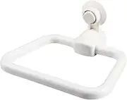 BRIGHTFUFU Suction Cup Hooks Reusable Towel Ring Holder for Bathroom Kitchen Strong Suction Power Oilproof Easy Install No Drilling for Tile More