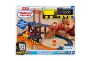 Fisher-price - Thomas & Friends Diesel's Lift & Load Construction Set Motorized Toy Train With Track & Cargo