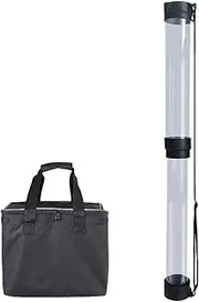 Tennis Ball Picker Upper Tube Pickleball Retriever Telescopic with Adjustable Strap Pickup Tool
