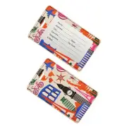 Go Green Power Designer Luggage Tag World Attractions TR1274