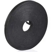 Velcro VEL58787 Cable Management Tie - 22.8m - Black QWIK - Self-Engaging - Reusable - Custom Cut to Length - Infinitely Adjustable - 12.5mm Width [VEL58787]
