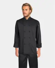 Chef Works Darling Black Chef Jacket