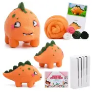 Animal Needle Felting Kit with Wool Felt Needle Felting Supplies for Adults J8P4