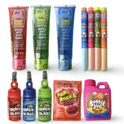 Sour Candy Full Size Sampler 8 Pack | Sour Ooze, Quick Blast, Bubble Jug, Pop R