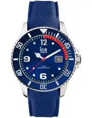 [ICE-Watch] Ice Steel Medium Blue Silicone Quartz Watch