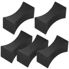 5 Pcs Alloy Chopstick Holder Rack Chopsticks Holders
