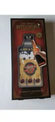 Wall Mount Bottle Opener Drinking Game