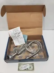 T&S Spray Valve & Flex SS Hose - Handheld Hair Cosmetology - Model B-0100-SWV