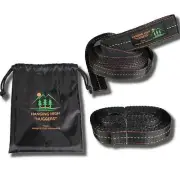 Hammock Tree Straps- Hanging High "Huggers"- Lightweight Hammock Camping Tree St