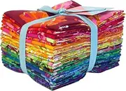 Classics Plus Spectrum Fat Quarter Bundle (20 Pieces) by Kaffe Fassett Collective for FreeSpirit (FB4FQGP.Spectrum)