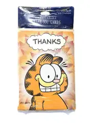 Vintage Hallmark Garfield Thank You Cards sealed