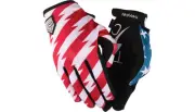 Thrashin Supply Company Stealth American Print Gloves (Md, Red/White/Blue)