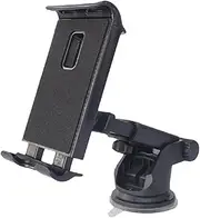 DEMCERT Cell Phone Car Holder for Samsung Galaxy Z Fold 4, Z Fold 5, Strong Sticky Gel Pad with One-Touch Design Dashboard Car Phone Holder Compatible with Galaxy Z Fold 3 (Black)