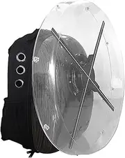 3d Holographic Projection Advertising Machine Naked Eye No Screen Display Fan Special Protective Cover Outdoor Backpack Festival Advertising Display