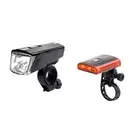 Bicycle Lamp Bike/Cycle Light Front Rear Set Battery LED Headlight 20 Lux