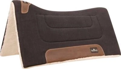 Classic Equine Performance Trainer Western Pad - Black Null Black