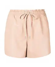 Stella McCartney Alter Mat Drawstring Track Shorts IT40 Nude