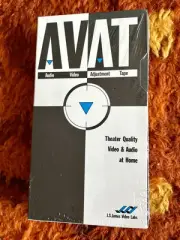RARE SEALED Vintage 1980's VHS VCR Audio Video Adjustment Calibration Tape Retro