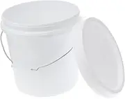 MAGICLULU Household Thickened Sealed Bucket with Lid Food Grade Plastic Container for Easy Storage Liquid Dry Use for Cleaning Painting and Outdoor Activities