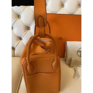 Hermes 愛馬仕 Lindy 30 經典橘