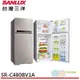SANLUX 台灣三洋 480L 一級節能變頻鏡面雙門電冰箱 SR-C480BV1A