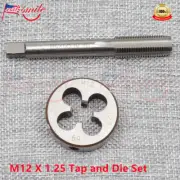NEW M12x 1.25 mm UNEF HSS Thread Tap/Die Or Tap & Die Set Right High Quality US