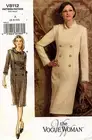 VOGUE Misses' Dress Pattern V8112 Size 6-10 UNCUT