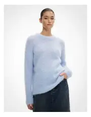 [Witchery] Fluffy Oversized Knit in Cornflower Blue