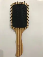 Bamboo Wood Hair Paddle Brush Keratin Care Massage Wood Massage Brush