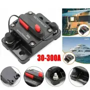 Power Protect Fuse Circuit Breaker Trolling with Manual Reset 30A-300A 12V-48VDC