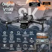 V198 Pro MAX GPS 4K& 8K Professional HD Dual Camera 5G Wifi RC Drone