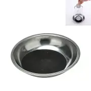 1Pcs Coin Through Glass Steel Cup Mat Magic Props Party Close-up Magic Tr.pi
