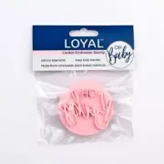 NEW Loyal Oh Baby Cookie Embosser Stamp By Spotlight